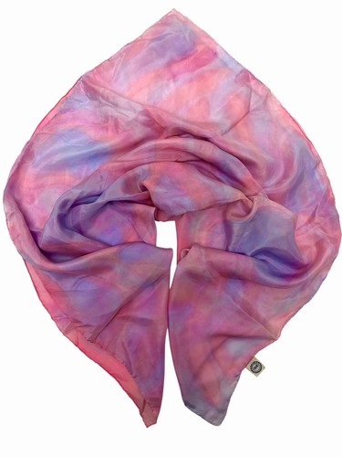 Xxl batik schal tuch - batik, rosa/lila