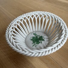 Herend Schale Korb Flechtkorb
