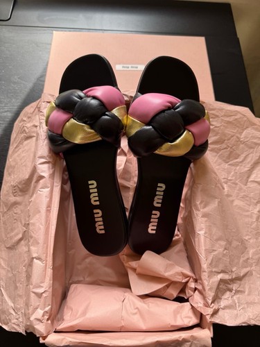 Miu leder geflochtene und - miu,