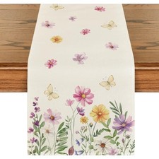 Blumen Tischläufer Frühling