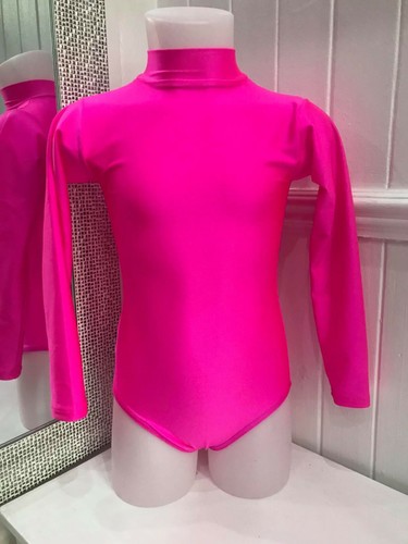 Rollkragen langarm tanz trikot - rollkragen,