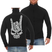 Herren Jacke Sweatjacke Metal