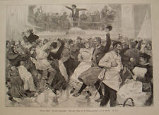 013 Otto Gerlach Berlin Lumpenball Fasching Karneval Großbild 38x27 cm Druck 189