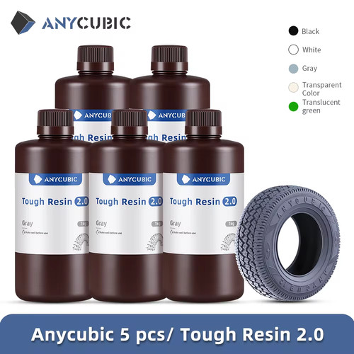 10kg anycubic tough resin - anycubic,