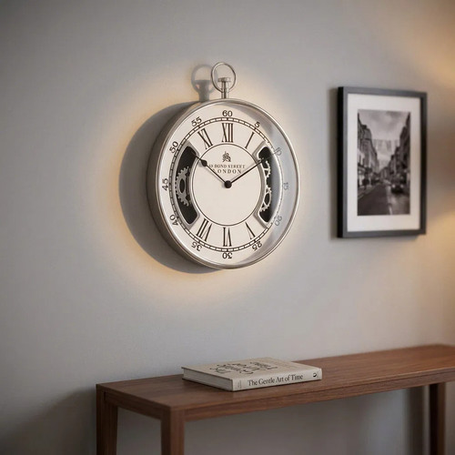 Wanduhr taschenuhr design - wanduhr, taschenuhr-design
