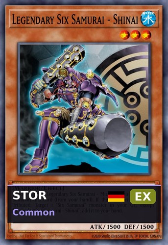 Legendäre sechs samurai - sechs,