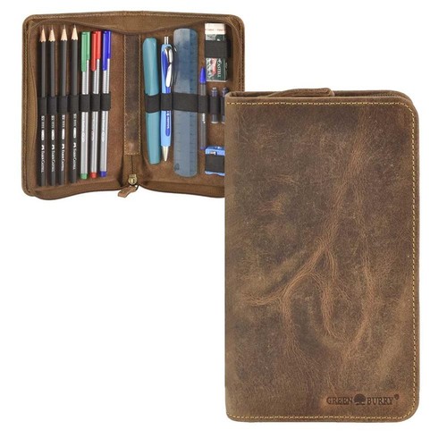 Greenburry leder stiftmappe - leder,