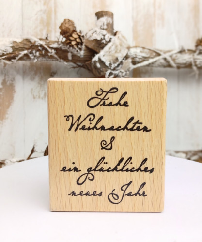 Motivstempel frohe weihnachten - motivstempel,