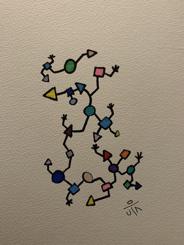 Bild kunst unikat abstrakt - kunst,