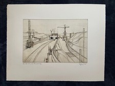 OTTO EGLAU -  RADIERUNG -