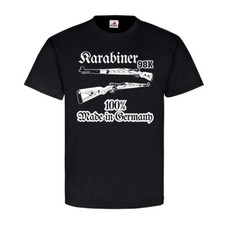 Karabiner 98k 100% Made in Germany Deko Waffe Gewehr Sniper T Shirt #18453