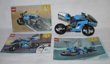 Lego Creator 3 in 1 Motorrad Geländemotorrad 31114 Anleitungen