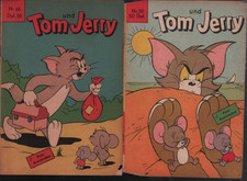 Tom und Jerry (Semrau, 1955-1958) 5 Hefte & 1 Sonderheft (LB)