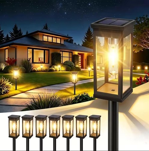 Stück led solarlampen - stück,