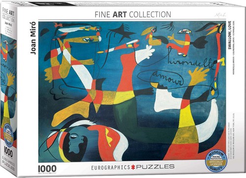 1000 teile puzzle swallow - 1000,