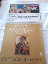 3lp orthodoxe kirchenmusik aus - kirchenmusik,