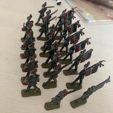 French Line Infantry 1870 54mm Painted Miniature Tin Toy Soldier | Art 23 stück 