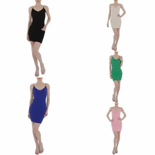 Damen stretch kette kleid - damen,