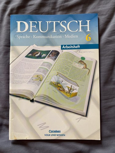Arbeitsheft deutsch klasse - klasse, 6