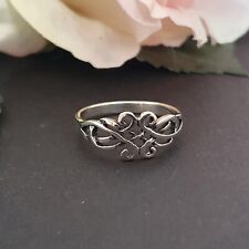 Keltischer Damen Silberring