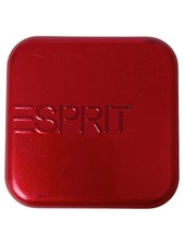 ESPRIT Schmuckschatulle Rot Metall Casual Schmuckdose Aufbewahrung Box