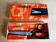 Terrier Zackenschere Pinking Shears OVP Zickzack Schere