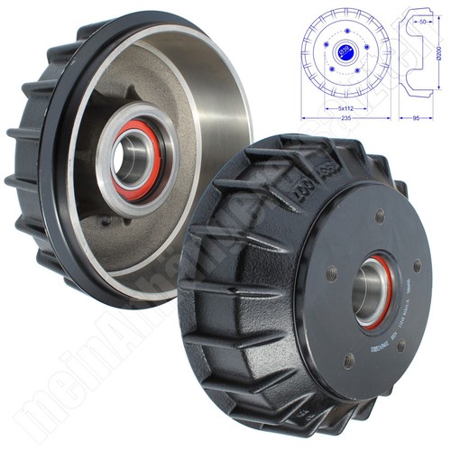 Alko bremstrommel 583928 - alko,