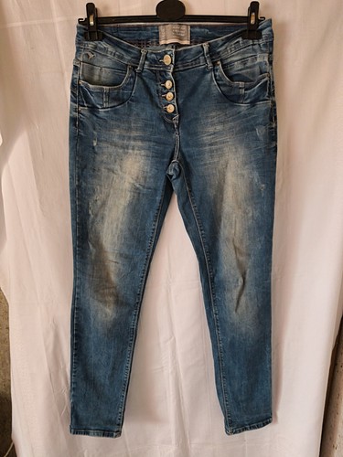 Jeanshose cecil 28 blau - |,