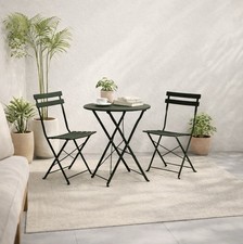 Bistro Set 3-teilig klappbar