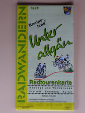 Radwanderkarte Unterallgäu
