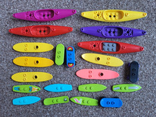 20x Lego Kanus, Paddleboards