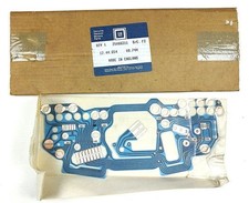 25066211, Original GM, Platine Leiterfolie mit Delco Tacho, Opel Vectra A