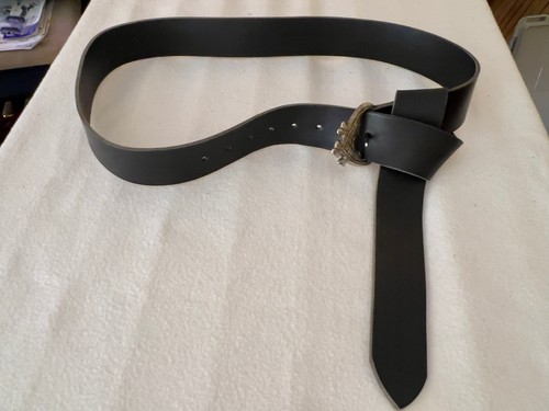 Gürtel leder braun gewandung - leder,