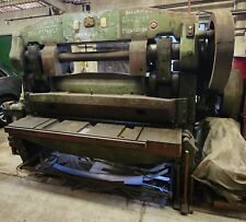 Tafelschere Schlagschere VEB Werkzeugmaschinenfabrik Zeulenroda mit Anschlag 