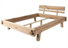 Bett Holzbett Balkenbett