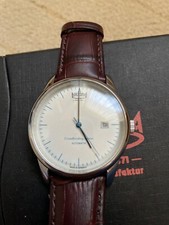 Askania Automatikuhr Uhr Crowdfunding Edition Limitiert wie neu Echt Leder