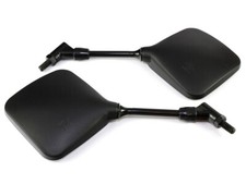 Spiegel Paar schwarz langer Arm für Suzuki DR 800 DR 350 DR 600 DR 650 DR-Z 400