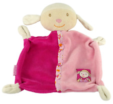 Babydream Schmusetuch Schaf Lamm Kuscheltuch rosa Applikation rechts Rossmann