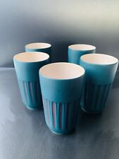 Set  5 Becher Tassen Keramik  original 60 er Jahre  aus der Zeit Vintage