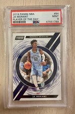 2019 Panini Player of the Day Ja Morant #84 Base PSA 9