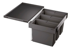 Blanco Flexon II 60/3 Einbau Abfallsammler Abfallsystem Mülleimer 521472 Schwarz