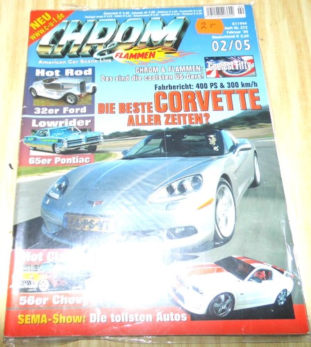 Chrom und flammen - und, auto