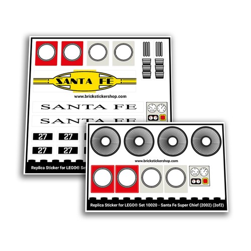 Replacement sticker for - replacement, set