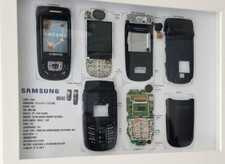 Samsung D500 Teardown Art, mit