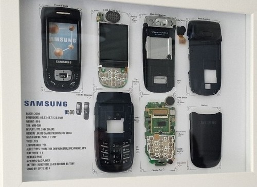 Samsung d500 teardown art - teardown, art,