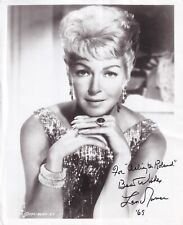 Lana Turner "Oscar-Gewinnerin"-  Großfoto aus den 60ern - original signiert