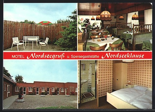 Norden norddeich motel - ak, norden-norddeich,