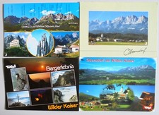 4 Ansichtskarten Österreich Wilder Kaiser, Oberndorf
