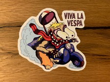 Vespa Skull Aufkleber Monster