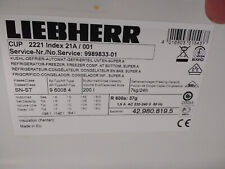 4 Stück Glasregale und Thermostat von LIEBHERR Comfort 2221-21A/001 Kühlschrank